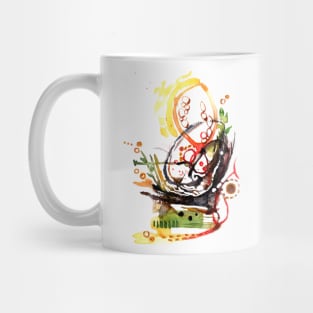 Watercolor abstract artwork Mug